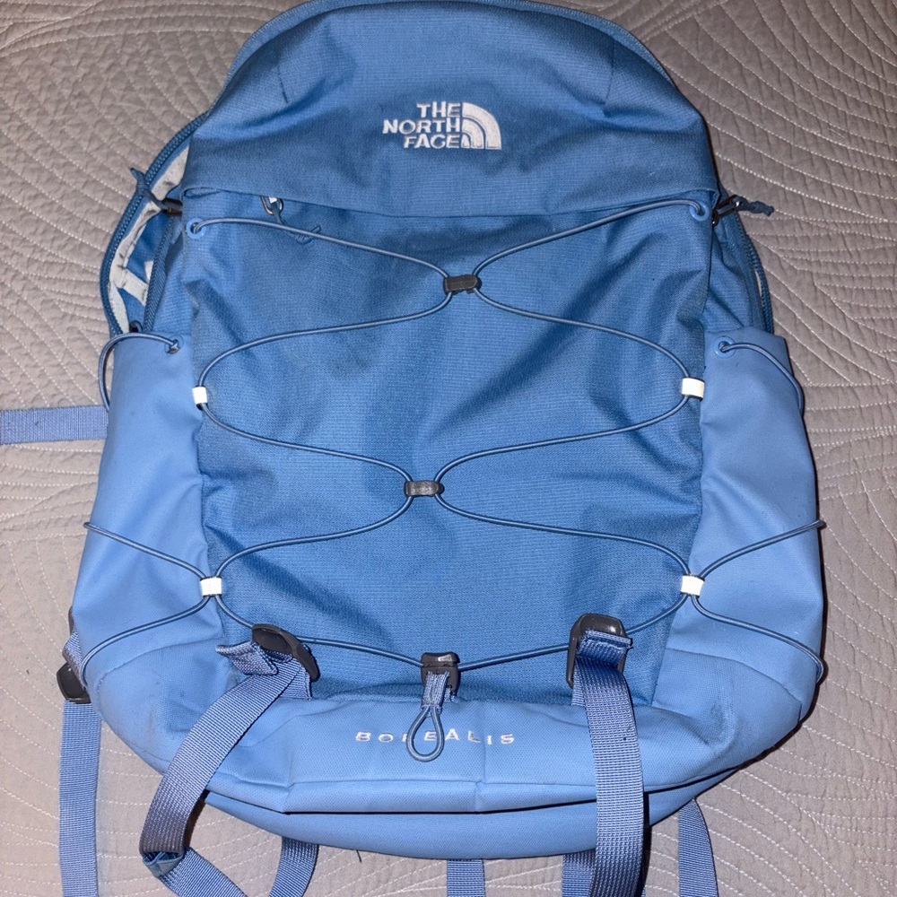 The North Face Blue Backpack